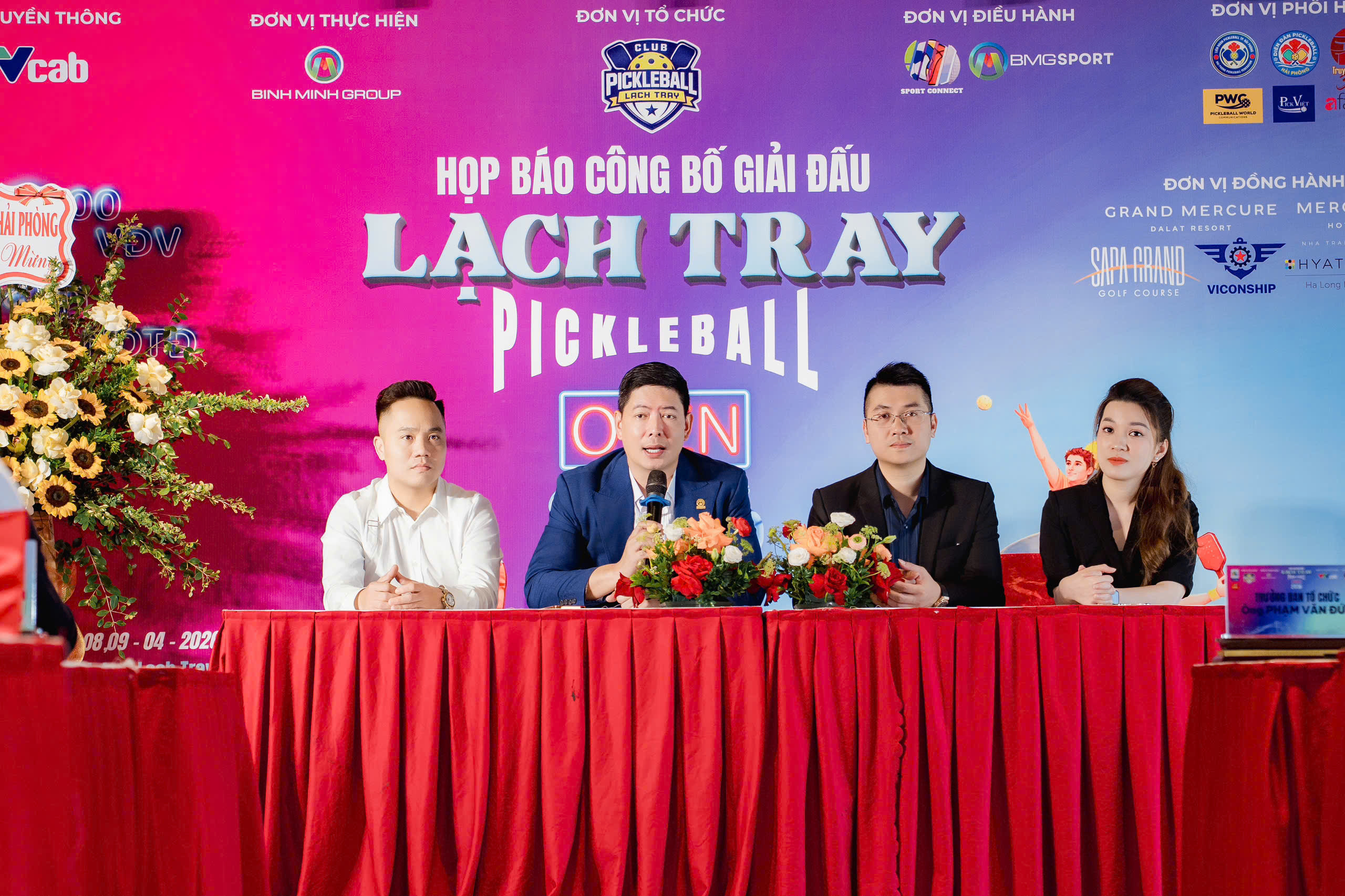 LẠCH TRAY PICKLEBALL OPEN 2026 – KHỞI ĐỘNG “NGÀY HỘI PICKLEBALL” QUY MÔ LỚN TẠI HẢI PHÒNG
